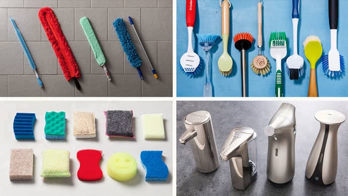 Kitchen store cleaning tools